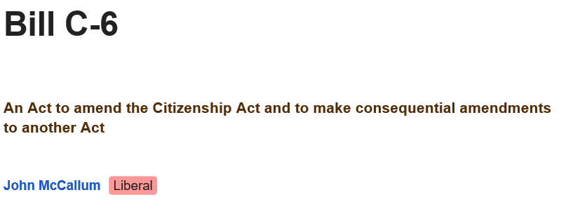 وضعیت لایحه اصلاحیه قانون شهروندی موسوم به سی۶