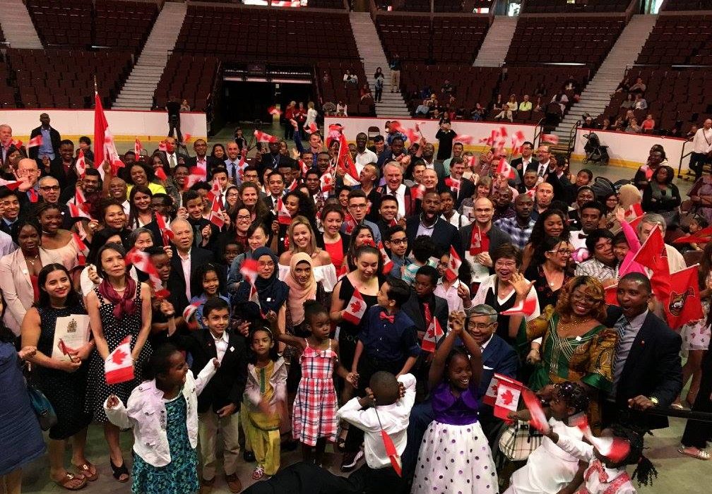 برگزاری جشن روز ملی کانادا همراه با مراسم دریافت شهروندی